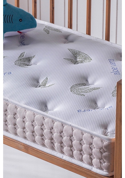 Aloe Vera Park Yatak, Bebek Yatağı, Beşik Yatağı, 50x100x10 Cm