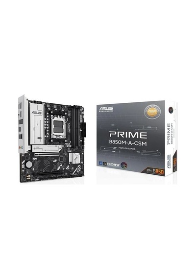 Asus Prıme B850m-a-csm Ddr5 Hdmı-dp Pcıe 5.0 Am5 Matx Kurumsal Anakart