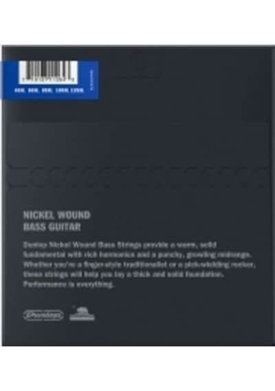 Jim Dunlop Dbn45125Xl Nikel Xl 5 Teli Bas Gitar Teli 45-125