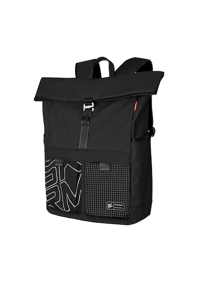Skinarma Jager Serisi Naylon Scout Sırt Çantası Laptop Ve Aksesuar Bölmeli Siyah Siyah