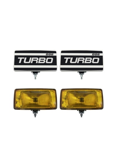Turbo 008 Oto Sis Farı Sarı Camlı 2 Adet