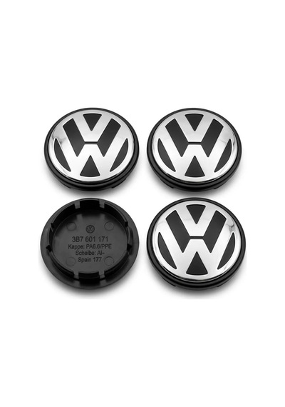 Vw Passat Golf Jetta Bora Beetle Jant Göbeği 65 Mm 4'lü Set Oem Kalite - 903744810