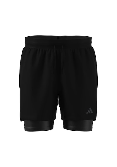 Adidas Erkek Şort D4t 2ın1 Shorts Kf6431 Siyah