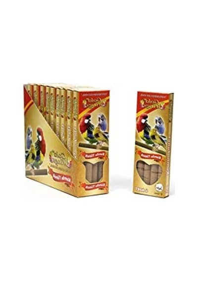 Kuşlar İçin Kumlu Tünek, 19 Cm, 4'lü Paket