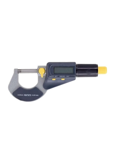 Fett 25-50mm Asimeto Dijital Dışçap Mikrometresi As-116020