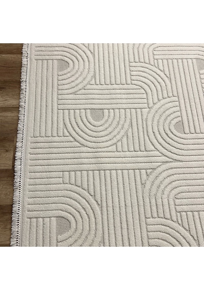 Hoom Rugs Level En270 Krem Modern Halı Krem
