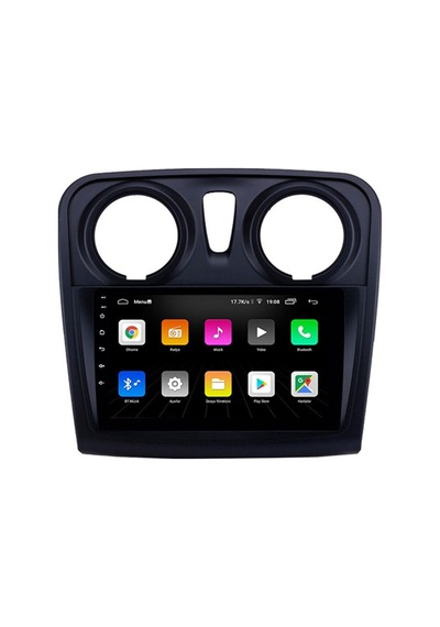 Dacıa Sandero 2017+ Multimedya Navigasyon Usb Kamera Carplayer 4 Ram