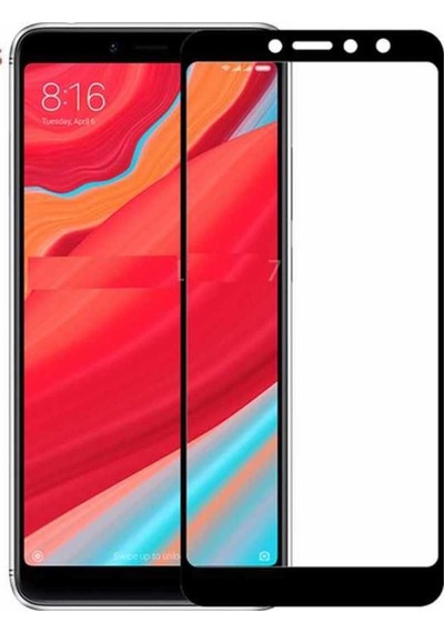 Xiaomi Redmi S2 Zore Kenarları Kırılmaya Dayanıklı Cam Ekran Koruyucu