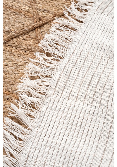 Rustıc Krem- Bej Koltuk Örtüsü 170x220cm 5160a Krem Bej