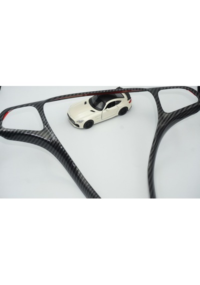 Dk Tuning Mercedes Benz Direksiyon Gerçek Karbon Fiber 3m Trim Ka