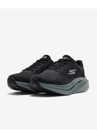 Skechers Go Walk Max Cushıonıng Arch Fıt-jonah Erkek Siyah Yürüyüş Ayakkabısı 216354 Bkgr Siyah