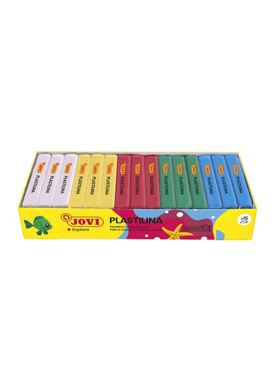 Jovı 71b 150gr Kurumayan Oyun Hamuru Basıc 3 X 5 Renk - 15'li Kutu Rengarenk