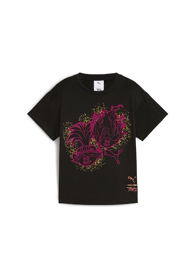 Puma X Trolls Graphıc Çocuk Tişört 624844 01 SIYAH