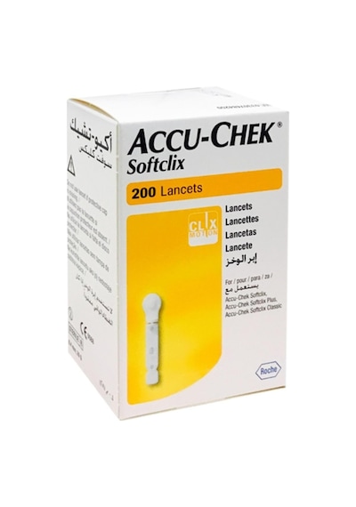 Accu-Chek Accutrend Softclix 200 Adet Lanset - Faturalı