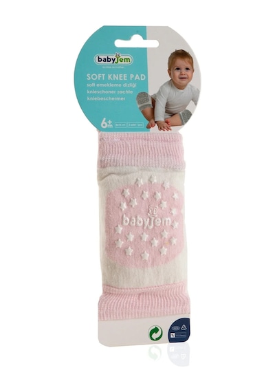 Babyjem Örgü Emekleme Dizliği Pembe