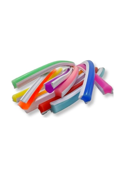 Pembe 6mm İkinci Nesil Silikon Neon Led Şerit Kılıfı 5 Metre Difüzör Tüp Led Hariç Diğer