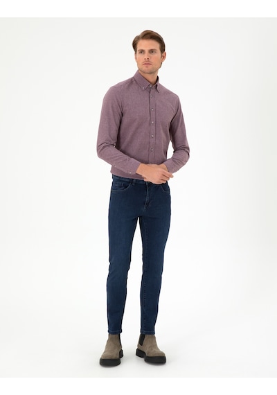 Pierre Cardin Erkek Lacivert Jean Pantolon 50295881-vr033 Lacivert