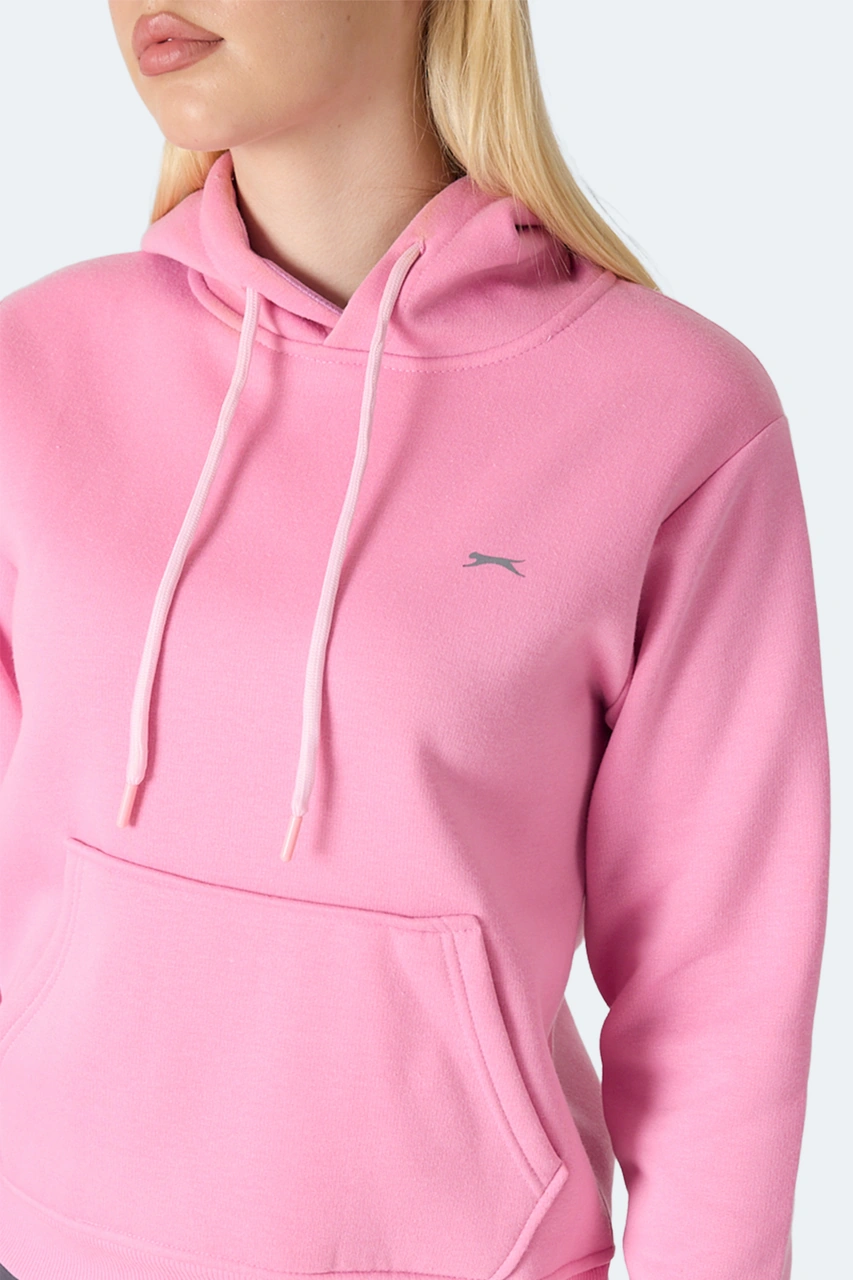 Slazenger Mısty I Kadın Pembe Sweatshirt Pembe