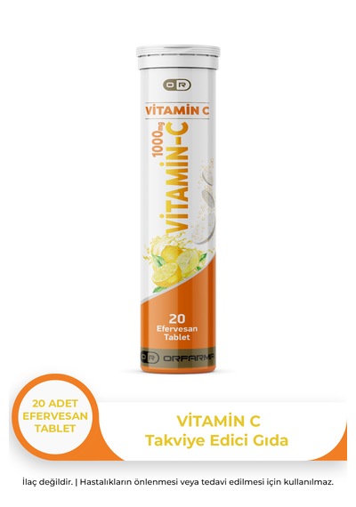 Orfarma Vitamin C Efervesan Tablet