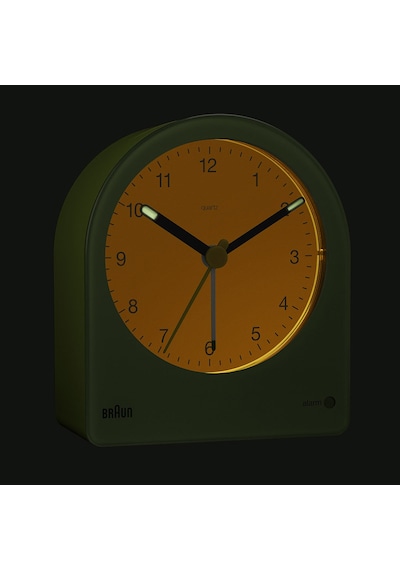 Braun Bc22gn Yeşil Klasik Analog Alarmlı Masa Saati Brn.bc22gn