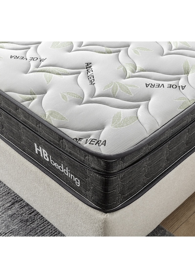 HB Bedding Aloevera Full Ortopedik Pro Yaylı Yatak Ideal Uyku & Orta Sertl HB Bedding Aloevera Full Ortopedik Pro Yaylı Yatak Ideal Uyku & Orta Sertl