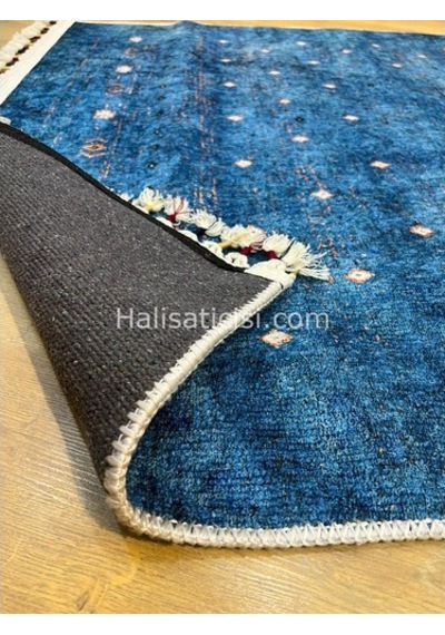 Salerno Çamaşır Makinesinde Yıkanabilir Kilim Halı Hs1003 Çok Renkli