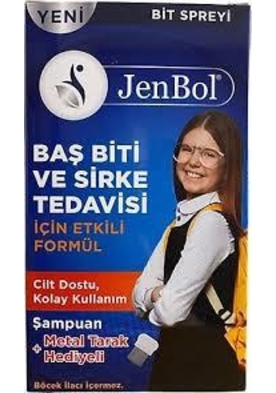 Jenbol Set - Bit Spreyi 100 Ml + Çayağacı Şampuan 150 Ml - Çelik Tarak Hediyeli
