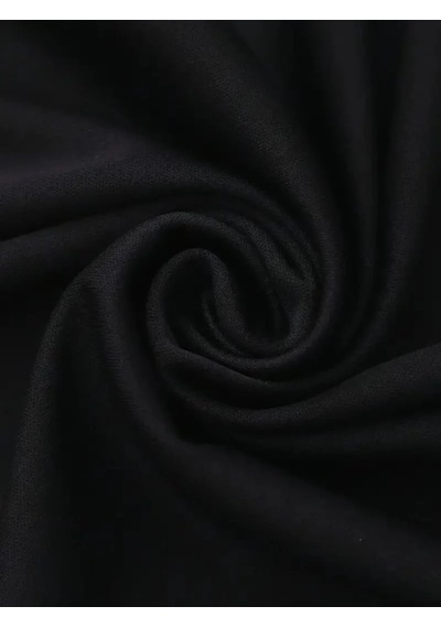 Kadın Brooklyn Baskılı Tişört Kısa Kol Bisiklet Yaka Oversize T-shirt - Siyah
