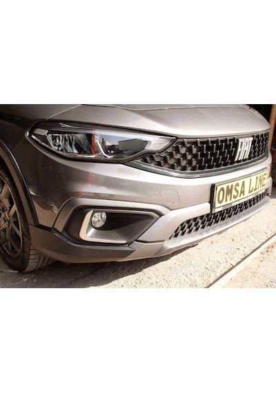 Fiat Egea Cross Krom Sis Far Çerçevesi 2 Parça Taşlı 2020 ve Sonr