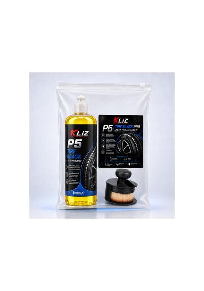 P5 Tire Black Pro - Lastik Parlatma Seti