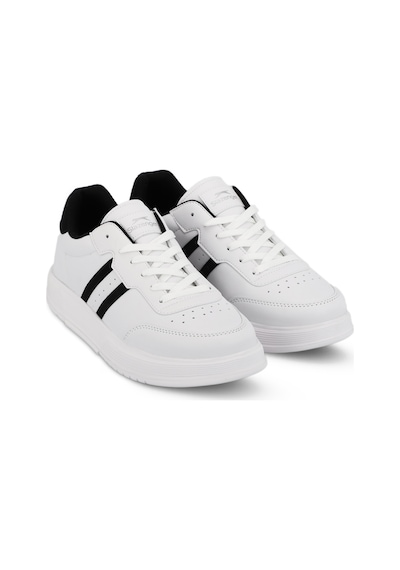 Slazenger ZIPPER I Erkek Günlük Ayakkabı Beyaz / Siyah