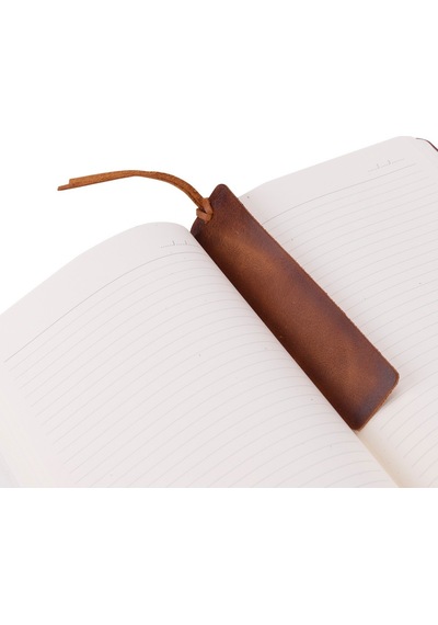 Deri Kitap Ayracı, Efektli Taba
