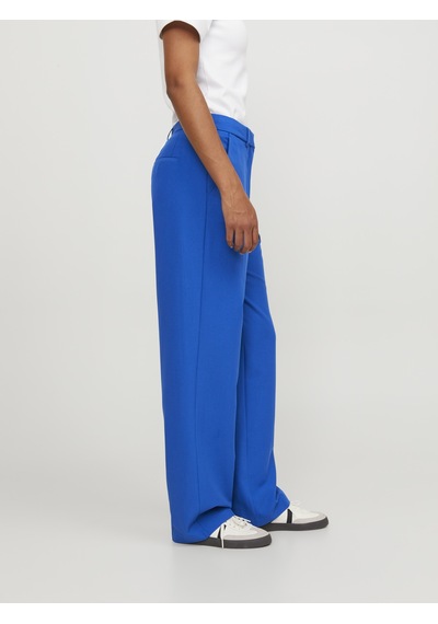 Jack & Jones Kadın Yüksek Bel Kumaş Pantolon - Marry - 12200674 Blue Iolite Mavi