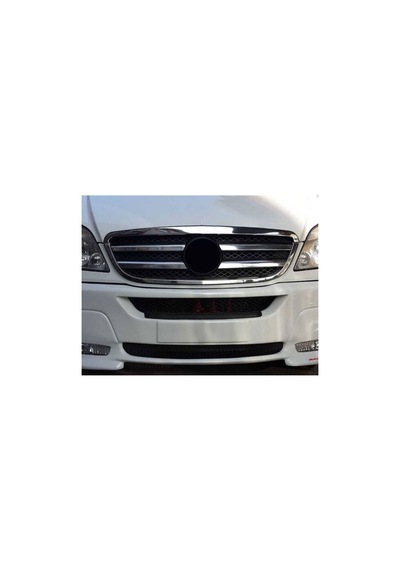 Mercedes Sprinter W906 Ön Panjur 4 Parça Krom P.çelik''