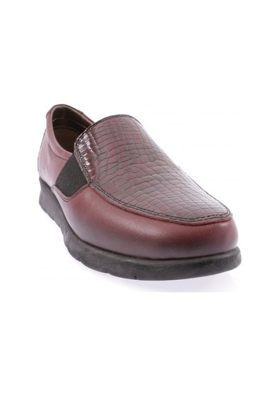Dgn 730-23y Kadin Lastik Detayli Comfort Ayakkabi 730-692-R13869 Bordo