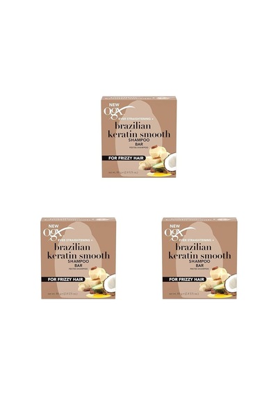 Ogx Brazilian Keratin Therapy Katı Şampuan 80 Gr 3 Paketi