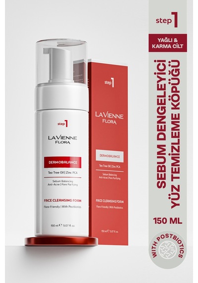 Dermobalance, Akne Karşıtı Yüz Temizleme Köpüğü, Çay Ağacı, Zincpca,mineral Kompleks, Postbiyotik - 802734929