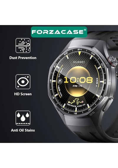 Forzacase Huawei Watch Gt 7 46mm İle Uyumlu Temperli Kırılmaz Cam Ekran Koruyucu - Fc861