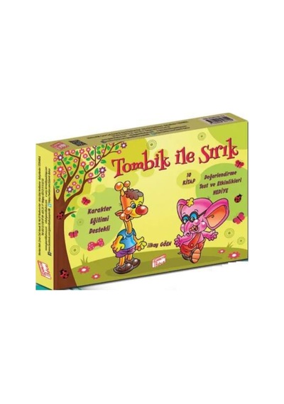 Gizemli Bahçe 1. Ve 2. Sınıf Tombik Ile Sırık Hikaye Seti 10 Kitap