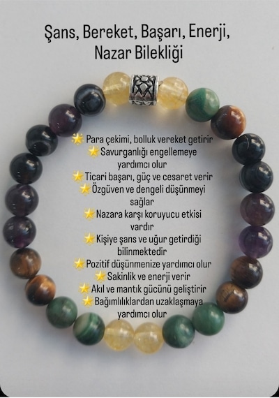 Şans, Başarı, Bereket, , Nazar Bilekliği Çok Renkli