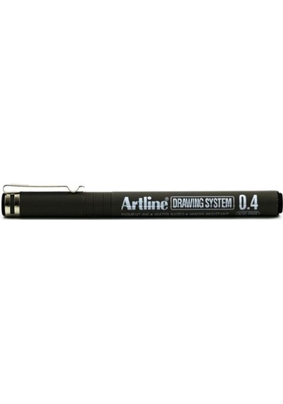 Artline 234 Siyah Çizim Kalemi 0.4