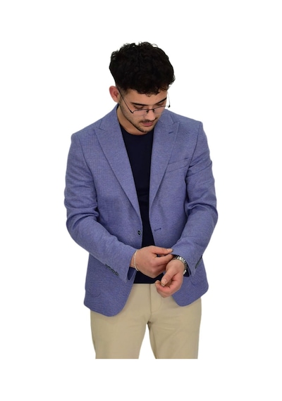 Erkek Tek Spor Ceket Bgl-st04463 İndigo