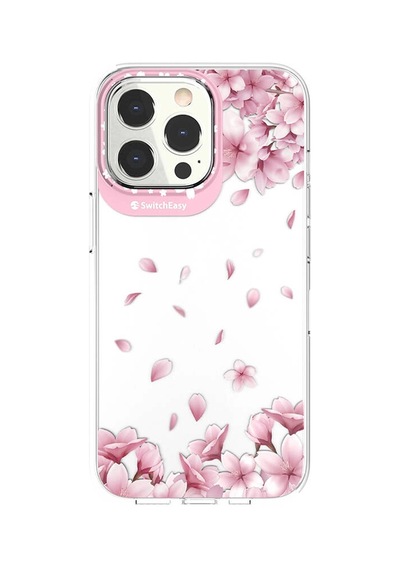 Apple Uyumlu iPhone 13 Pro Kılıf Çift Imd Baskılı Lisanslı Switcheasy Artist Sakura Kapak