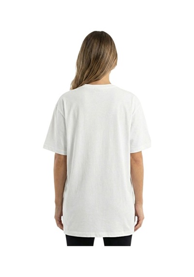 Musclecloth Training Kadın Oversize T-shirt Kırık Beyaz