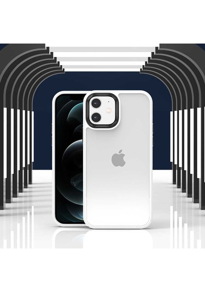 Apple Uyumlu iPhone 12 Kılıf Zore Cann Kapak Kırmızı