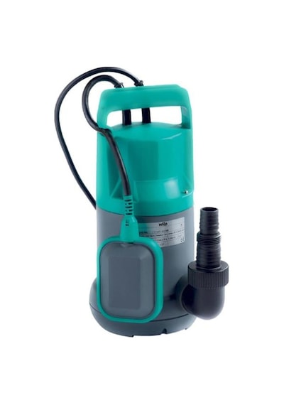 Wilo Drain 10.7 Az Kirli Su Drenaj Dalgıç Pompa 10 Mt. Kablolu Flatörlü 8 Mss 9 M³/h 220 Volt