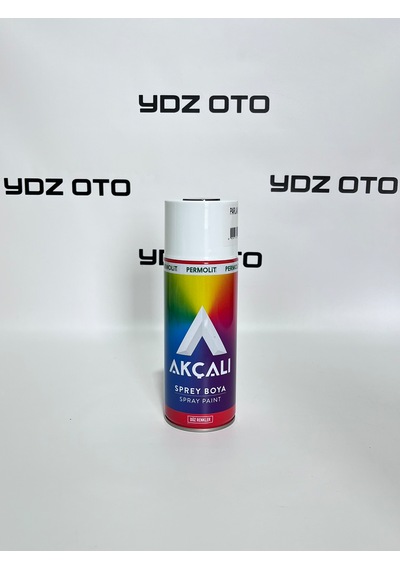 Akçalı Parlak Siyah 326 Alüminyum-ahşap-plastik-demir-metal-sprey Boya 400 Ml 326 Parlak Siyah
