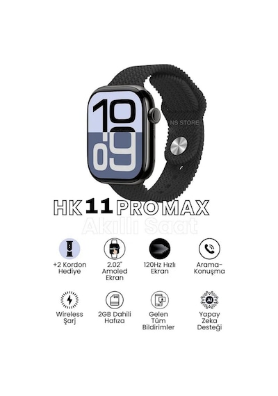 Arvonx Hk11 Pro Max Akıllı Saat(İthalatçı Garantili)