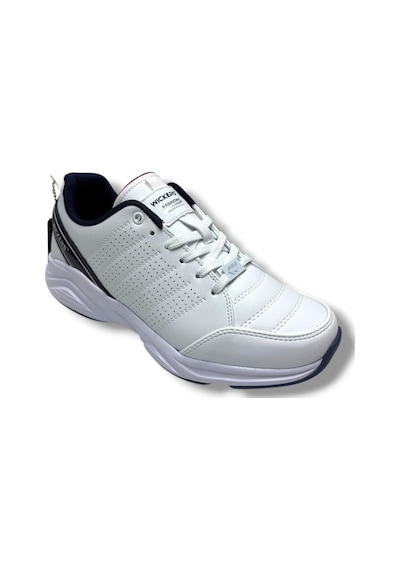Wickers 2353-26 Cilt Deri Anatomik Erkek Sneaker Beyaz Laci Beyaz Wickers 2353-26 Cilt Deri Anatomik Erkek Sneaker Beyaz Laci Beyaz