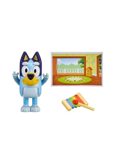 Bluey/19223 Bluey Tek Figür Aksesuarlı Set Asorti